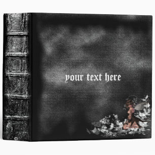 Dark Faerie Gothic Binder