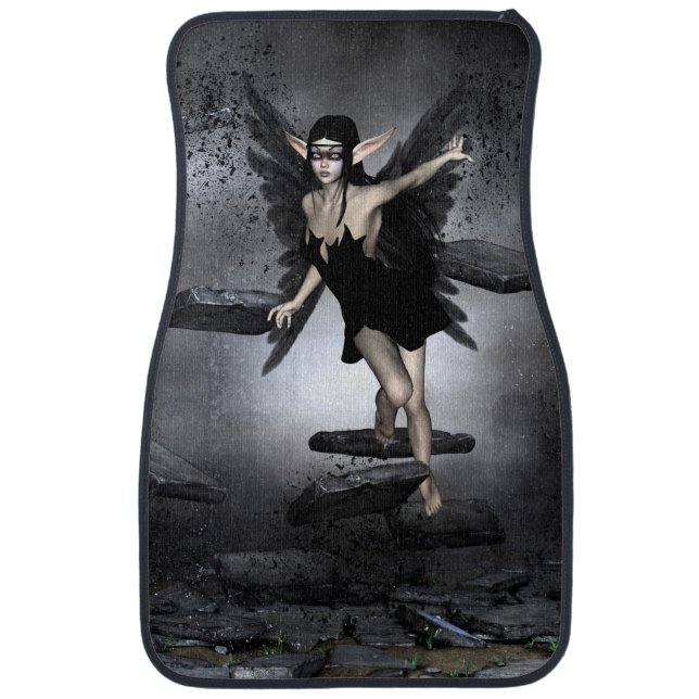 Dark fairy car floor mat (Front)