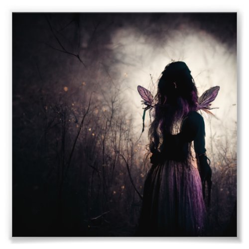 Dark Fairy Photo Print