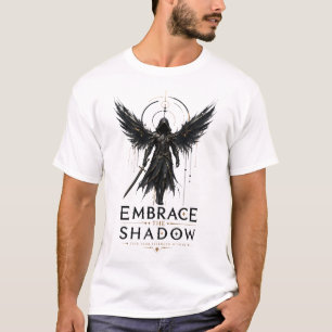 Dark Fantasy Angel Warrior Graphic T-Shirt