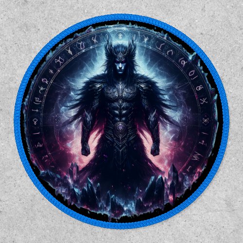 Dark Fantasy Armored Warrior Patch