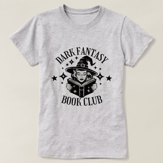 Dark Fantasy Book Club T-Shirt (Design Front)