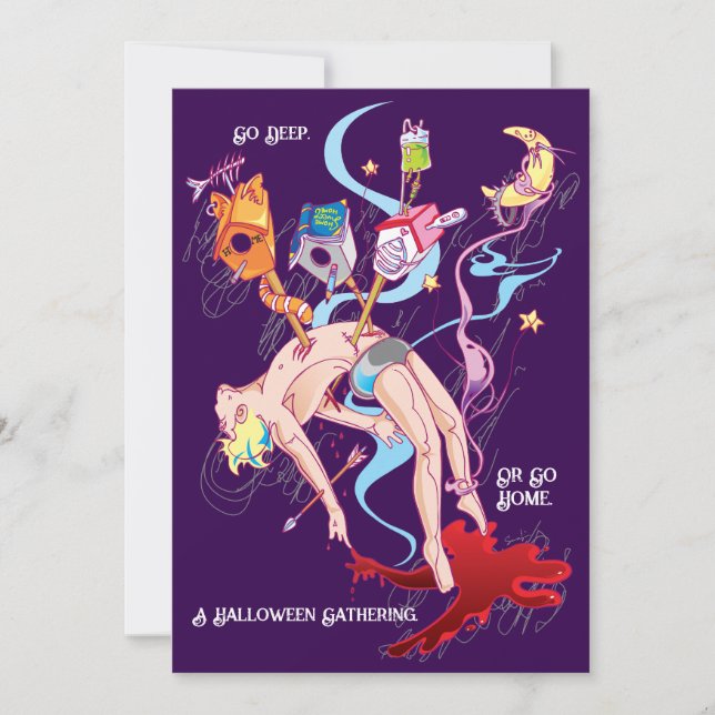 Dark Fantasy Card (Front)