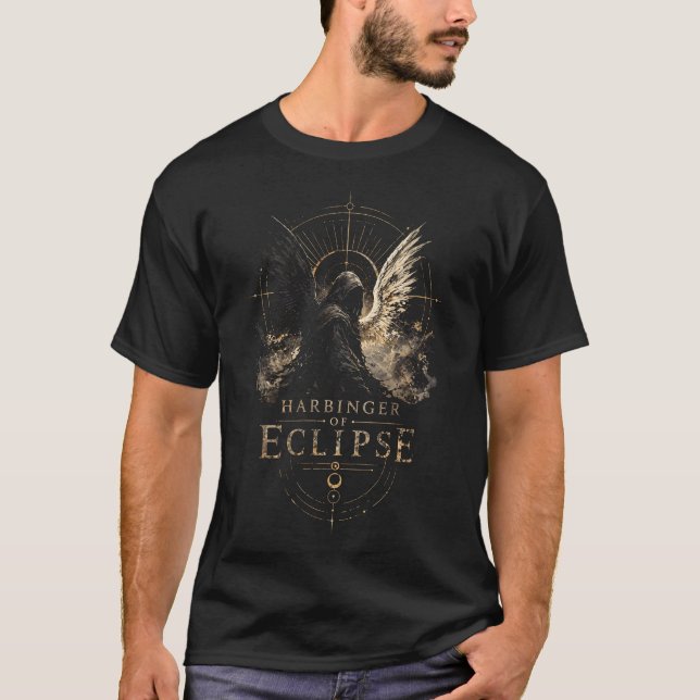 Dark Fantasy Eclipse Graphic T-Shirt (Front)