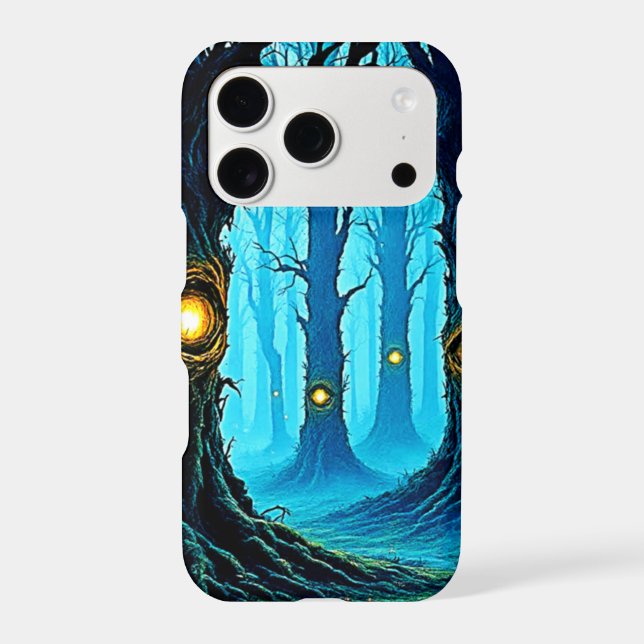 Dark Fantasy Eyeball Forest Design Iphone Case (Back)