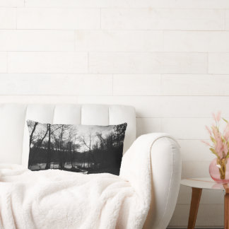 Dark Fantasy Forest Pillow