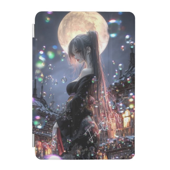 Dark fantasy girl / Aesthetic iPad Mini Cover (Front)