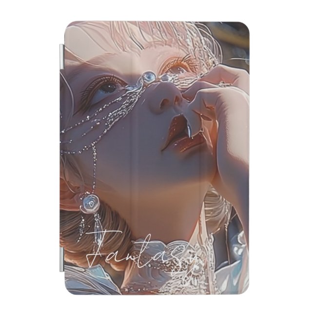 Dark fantasy girl / Aesthetic iPad Mini Cover (Front)
