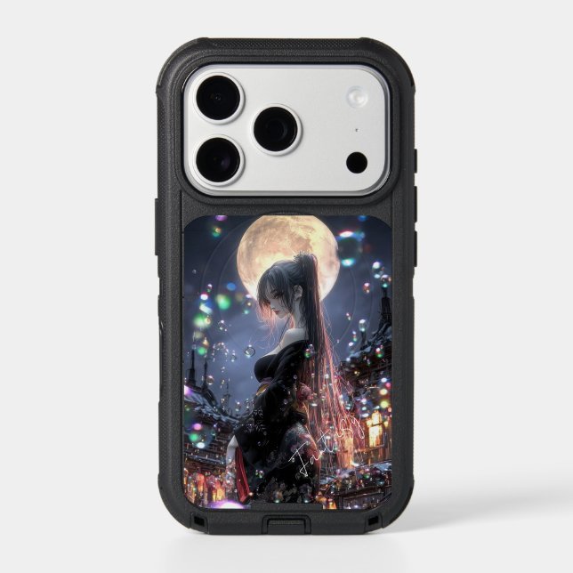 Dark fantasy girl / Aesthetic Otterbox iPhone Case (Back)