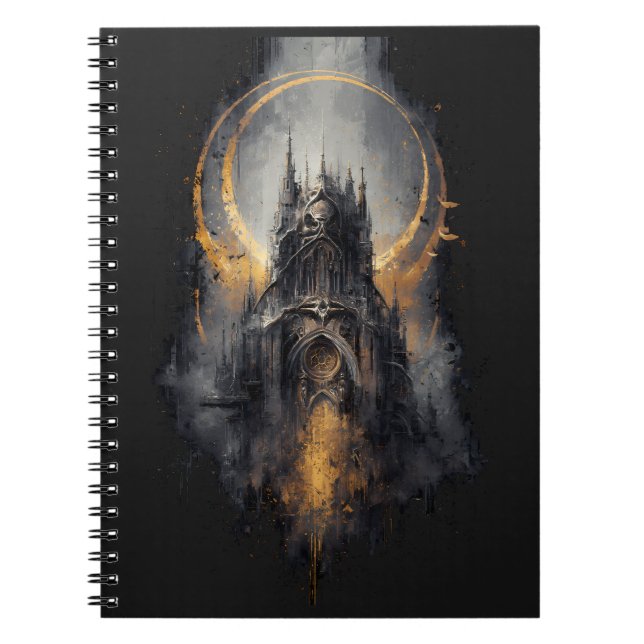 Dark Fantasy Gothic Architecture Journal (Front)