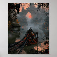Dark Fantasy Kneeling Knight