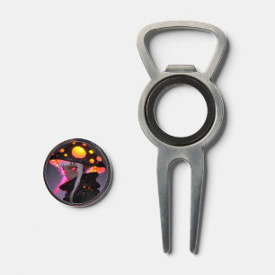 Dark Fantasy Mushroom Elf Anime Girl Divot Tool