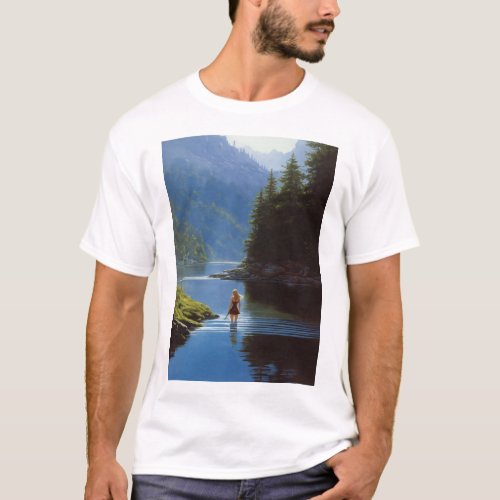 Dark fantasy natural art design  T_Shirt
