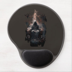 Dark Fantasy Occult Wizard Gaming Mousepad