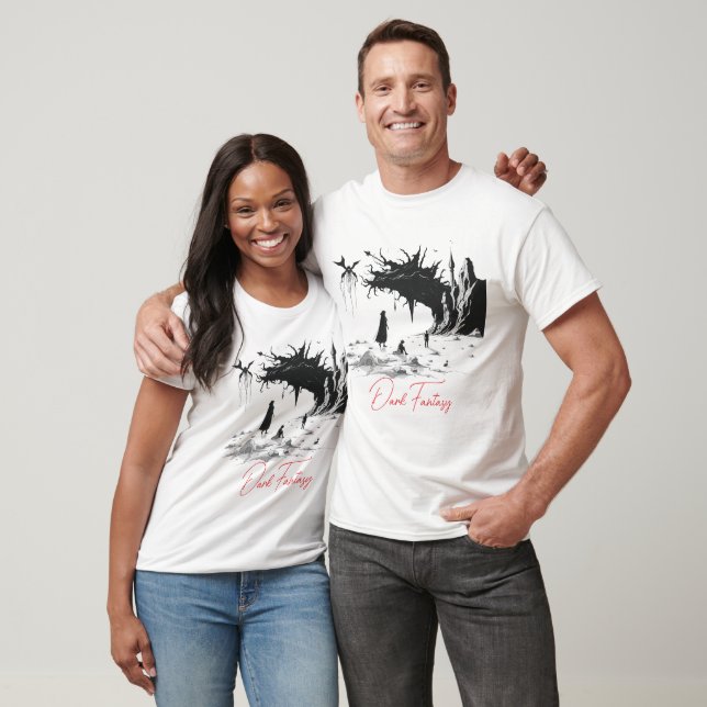 Dark Fantasy Surreal Landscape T-Shirt (Unisex)