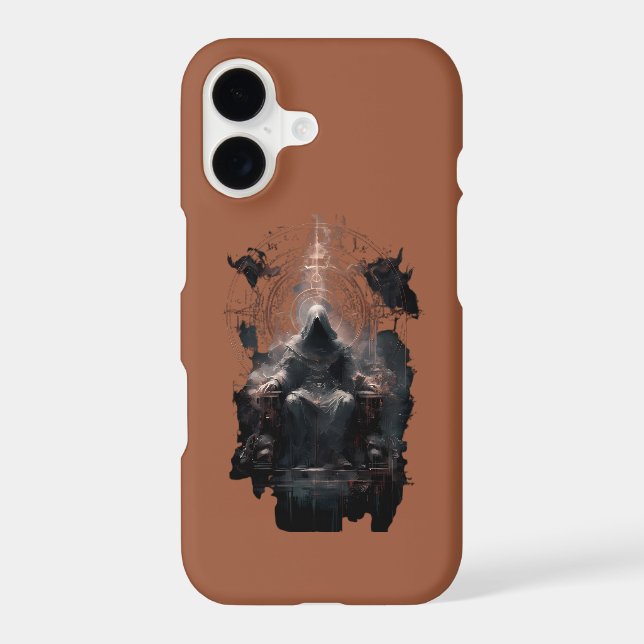 Dark Fantasy Wizard Occult Magic Phone Case (Back)
