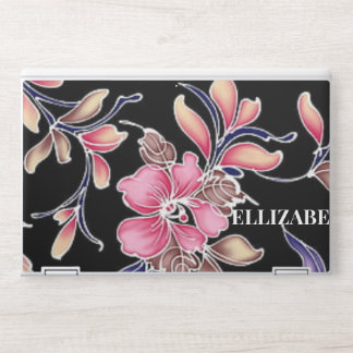 Dark flower pattern HP EliteBook X360 1040 G5/G6 Laptop Skin
