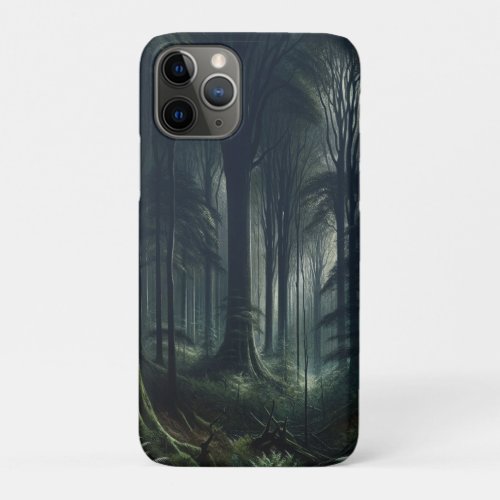 Dark Forest at Twilight  iPhone 11 Pro Case