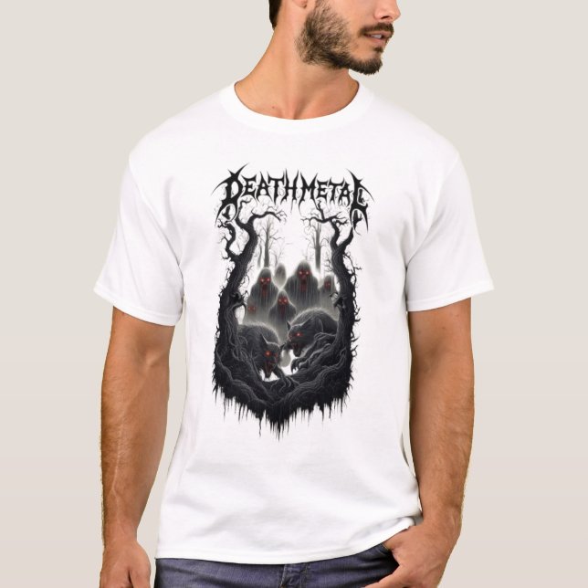 Dark Forest Death Metal T-Shirt (Front)