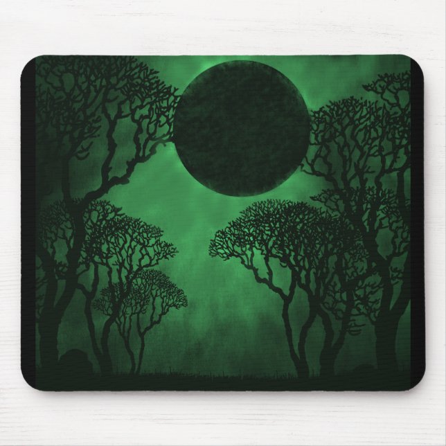 Dark Forest Eclipse Mousepad (Front)