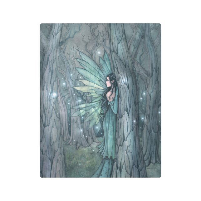 Dark Forest Fairy Mystical Fantasy Art  (Front)