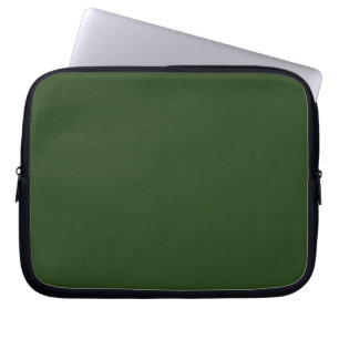 Dark Forest Green Laptop Sleeve