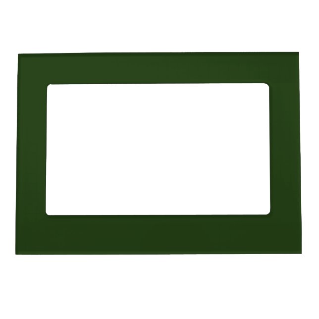Dark Forest Green Magnetic Frame (Front)