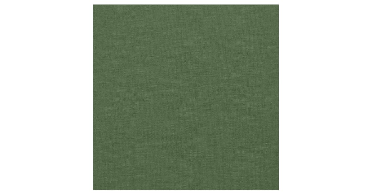 Dark Forest Green Solid Color Fabric Zazzle