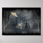 Dark Forest Path Poster at Zazzle