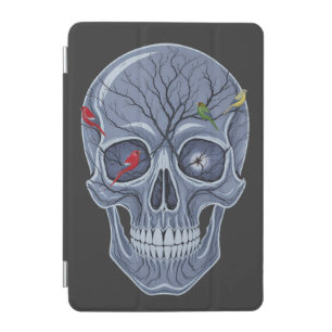 DARK FOREST SKULL iPad MINI COVER
