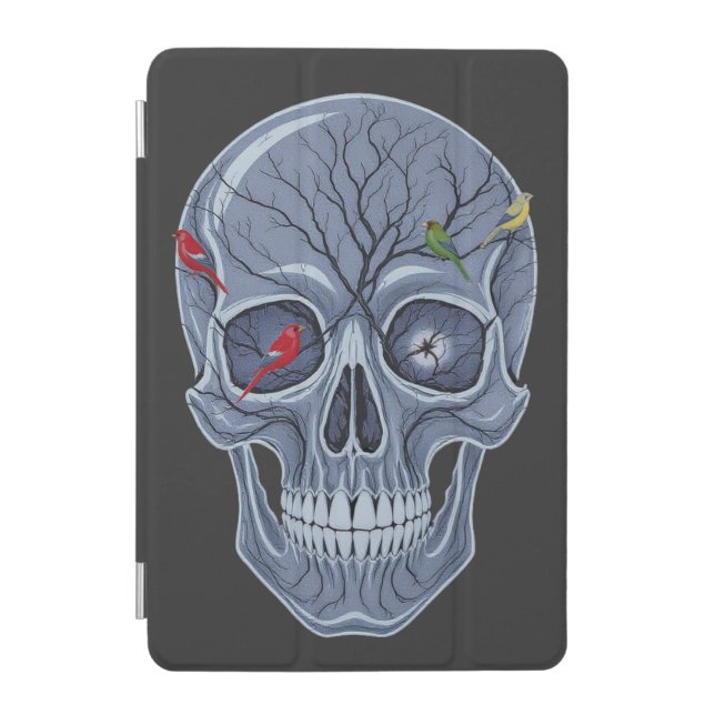 DARK FOREST SKULL iPad MINI COVER (Front)