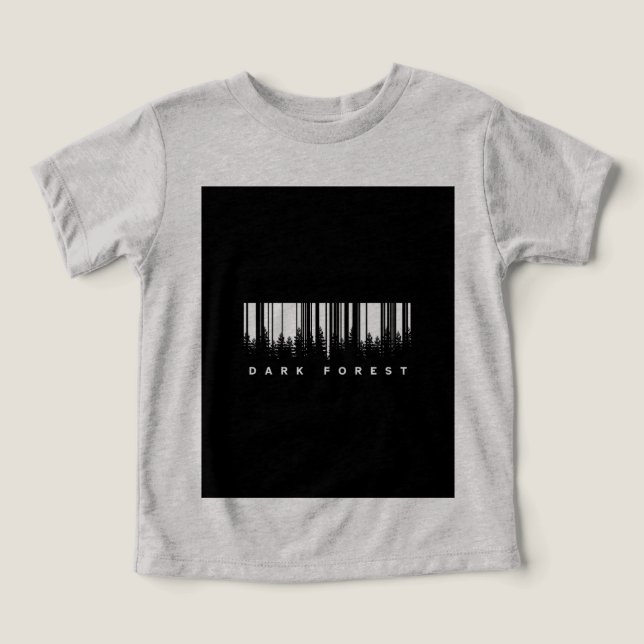 dark forest toddler t-shirt (Design Front)
