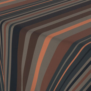 Dark Forest Woodlands Stripes Design  Fabric