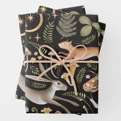 Dark Forest Wrapping Paper