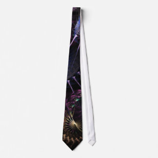 Dark Fractal Swirl Tie