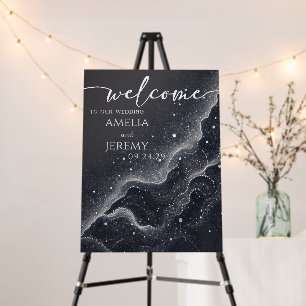 Dark Galaxy Welcome Sign