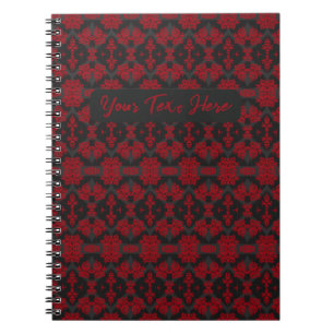 Dark Garden Personalized Notebook