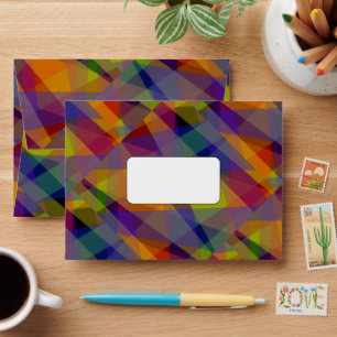 Dark Geometric - A6 Envelope