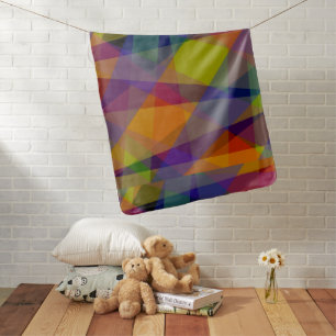 Dark Geometric - Baby Blanket