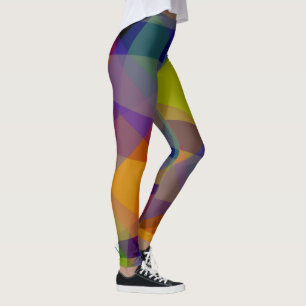 Dark Geometric - Leggings