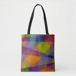 Dark Geometric - Tote