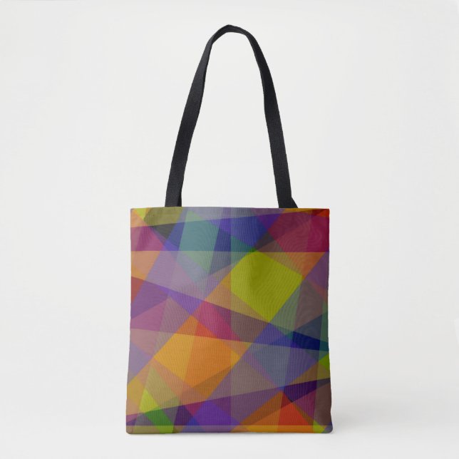 Dark Geometric - Tote (Front)
