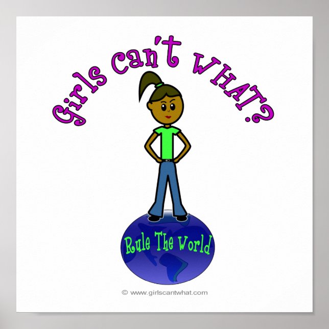 Dark Girls Rule The World Poster (Front)