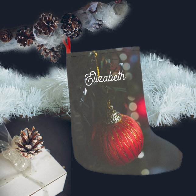 Dark glamour Christmas ornaments  Small Christmas Stocking (Creator Uploaded)