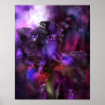 Dark Goddess - Iris Fine Art Poster/Print Poster