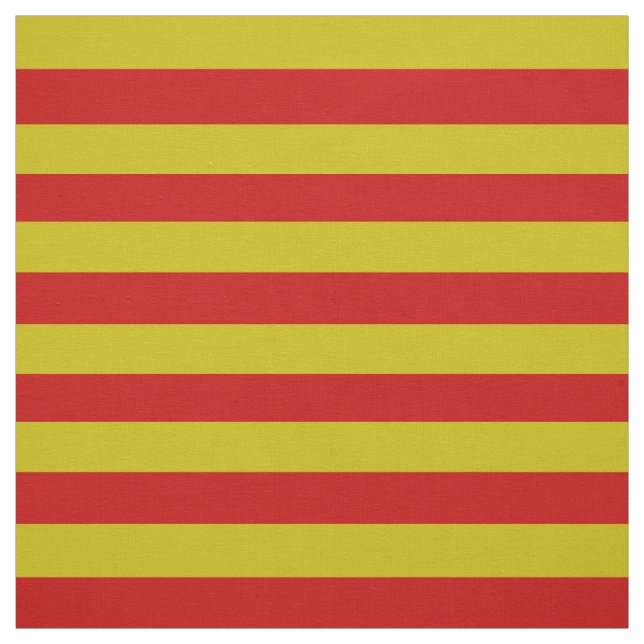 Dark gold, bright red stipe, stripes fabric (Swatch)