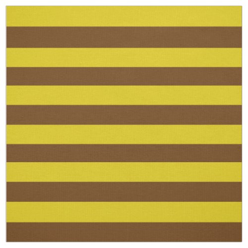 Dark gold Coco brown stipe stripes Fabric
