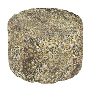 Dark Gold Glitter Crackle Modern Chic Glam Sparkle Pouf