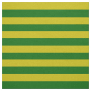 Dark gold, Island green stipe, stripes Fabric