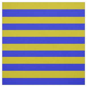Dark gold, royal blue stipe, stripes fabric